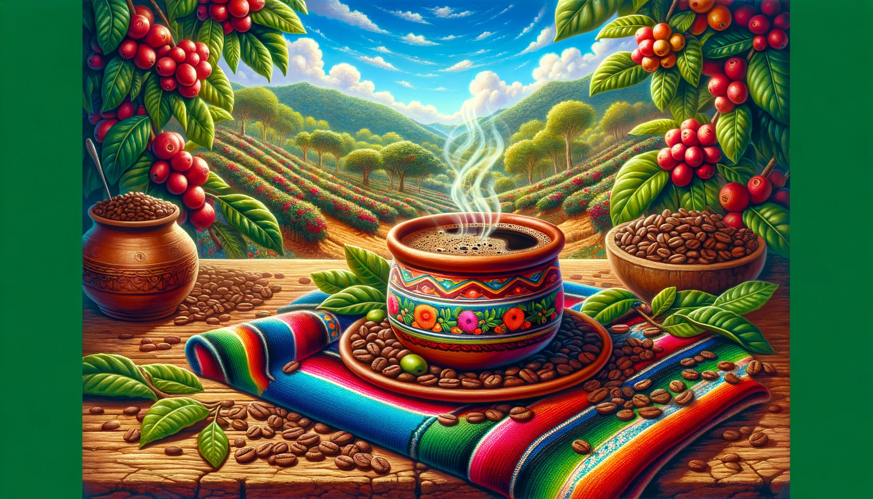 Bienvenido(a) al curso "AROMA CAFE". 
Se le hace la invitación a descubrir el café en sus múltiples dimensiones: desde sus raíces históricas y significado sociocultural, hasta los procesos técnicos que lo transforman en uno de los productos más consumidos en el mundo.
 Ya seas docente, estudiante o simplemente un entusiasta del café, este lugar está concebido para potenciar habilidades sensoriales y promover reflexiones críticas acerca de la influencia del café en nuestra comunidad. 